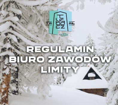 TWT 2025 regulamin, biuro, limity